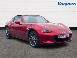Red Used 2021 Mazda MX5 Inclusive Cabriolet | £21,950 (A bit pricey)