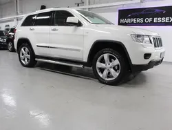 White Used 2012 Jeep Grand Cherokee Overland SUV | £9,495