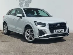 White Used 2022 Audi Q2 S-Line SUV | £23,998 (A bit pricey)