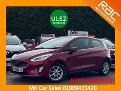 Ruby red Used 2018 Ford Fiesta Zetec Hatchback | £5,995 (Fair price)
