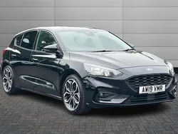 Shadow black Used 2019 Ford Focus ST-Line X Hatchback | £12,695 (Fair price)