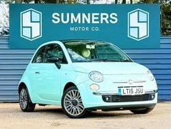 Green Used 2015 Fiat 500 S Cabriolet | £5,345 (Fair price)