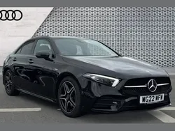 Black Used 2022 Mercedes A200 AMG Line Premium Plus Sedan | £24,518 (A bit pricey)