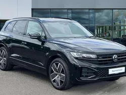 Grenadilla black metallic Used 2025 VW Touareg Black Edition SUV | £52,831 (Fair price)