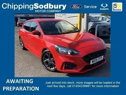 Race red Used 2019 Ford Focus ST-Line Hatchback | £9,995 (Fair price)