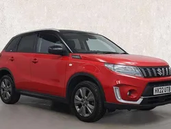 Red Used 2022 Suzuki Vitara SZ-T SUV | £14,252 (Fair price)
