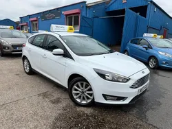 White Used 2017 Ford Focus Titanium Hatchback | £5,395 (Good price)