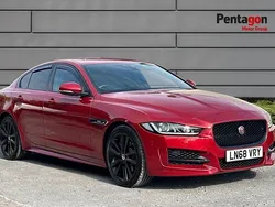 Red Used 2018 Jaguar XE R-Sport Sedan | £13,675 (Fair price)