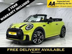 Yellow Used 2021 Mini Cooper Cabriolet Sport Cabriolet | £20,295 (Fair price)