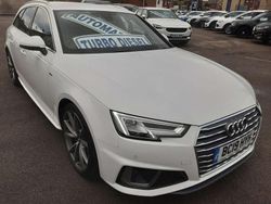 White Used 2019 Audi A4 S-Line Estate | £13,371 (Fair price)