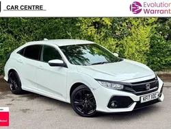 White Used 2017 Honda Civic SR Hatchback | £11,475 (Fair price)