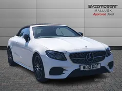 White Used 2019 Mercedes E300 AMG line Cabriolet | £26,950 (A bit pricey)