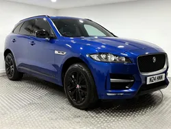 Blue Used 2018 Jaguar F-Pace R-Sport SUV | £15,995 (Fair price)