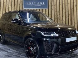 Black Used 2019 Land Rover Range Rover Sport SVR SUV | £48,750 (Fair price)