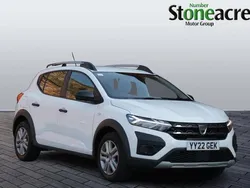White Used 2022 Dacia Sandero Essentiel Hatchback | £9,995 (Good price)