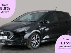 Black Used 2022 Ford Fiesta ST-Line Hatchback | £12,923 (Fair price)