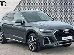 Grey Used 2022 Audi Q5 S-Line SUV | £31,299 (Fair price)