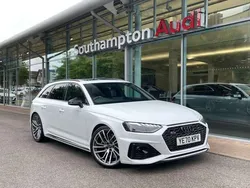 White Used 2020 Audi RS4 Advanced Estate | £56,990 (Fair price)