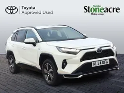 White Used 2024 Toyota RAV4 Hybrid Design SUV | £34,000 (Good price)