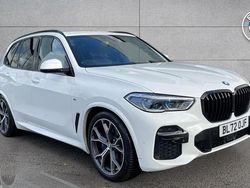 White Used 2022 BMW X5 M Sport SUV | £45,990 (Good price)