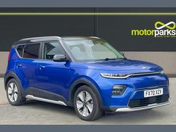 Blue Used 2021 Kia Soul EV First Edition SUV | £12,495 (Fair price)