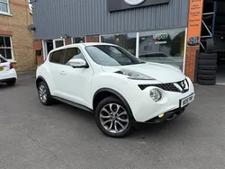White Used 2015 Nissan Juke Tekna SUV | £7,567 (Fair price)