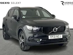 Onyx black Used 2021 Volvo XC40 R-Design SUV | £19,995 (Fair price)