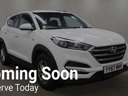 White Used 2018 Hyundai Tucson SUV | £7,097 (Good price)