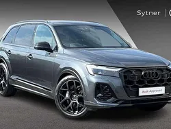 Grey Used 2025 Audi Q7 Black Edition SUV | £61,500