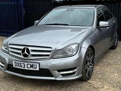 Silver Used 2013 Mercedes C220 AMG Sedan | £7,500 (Fair price)