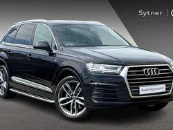 Black Used 2018 Audi Q7 S-Line SUV | £27,000 (A bit pricey)