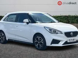 White Used 2022 MG MG3 Exclusive Hatchback | £9,610 (Fair price)