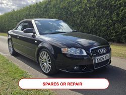 Black Used 2006 Audi A4 Cabriolet S-Line Cabriolet | £795