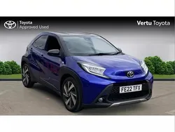 Blue Used 2022 Toyota Aygo Hatchback | £14,461 (Fair price)