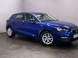 Blue Used 2021 Seat Leon SE Hatchback | £13,799 (Fair price)