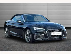 Black Used 2020 Audi A5 Cabriolet S-Line Cabriolet | £26,550 (Expensive)