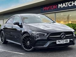 Black Used 2022 Mercedes CLA200 AMG line Coupe | £25,812 (Fair price)