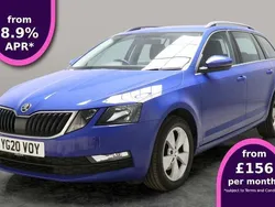 Blue Used 2020 Skoda Octavia SE Technology Estate | £11,340 (Good price)