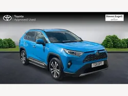 Blue Used 2020 Toyota RAV4 Hybrid SUV | £26,720 (Fair price)