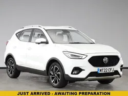 White Used 2022 MG ZS Exclusive Sedan | £14,440 (Fair price)