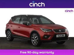 Red Used 2021 Seat Arona XCELLENCE Lux SUV | £13,499 (Fair price)