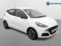 White Used 2022 Hyundai i10 N Line Hatchback | £11,749 (A bit pricey)