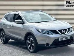 Silver Used 2017 Nissan Qashqai N-Connecta SUV | £10,750 (Good price)