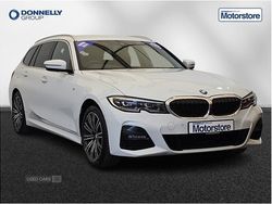 White Used 2021 BMW 330e M Sport Estate | £21,995 (Fair price)