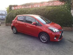 Red Used 2016 Toyota Yaris Hatchback | £8,995 (Fair price)