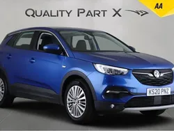 Blue Used 2020 Vauxhall Grandland X Business Edition SUV | £10,535 (Good price)