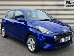 Blue Used 2022 Hyundai i10 SE Hatchback | £13,574 (Fair price)