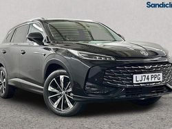 Metallic black pearl Used 2024 MG HS Trophy SUV | £20,000 (Expensive)