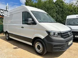 White Used 2021 VW Crafter Trendline Van | £18,950 (Fair price)