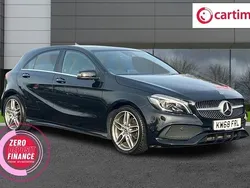 Black Used 2018 Mercedes A200 AMG line Hatchback | £16,325 (A bit pricey)
